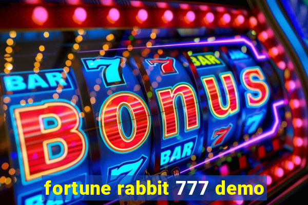 fortune rabbit 777 demo