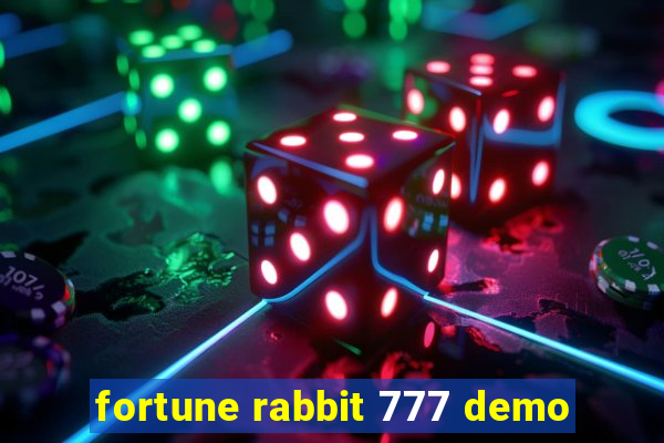 fortune rabbit 777 demo