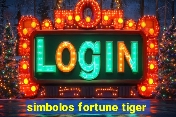 simbolos fortune tiger