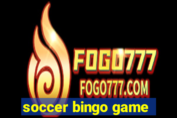 soccer bingo game