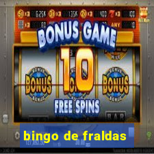 bingo de fraldas