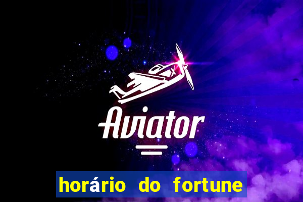 horário do fortune rabbit hoje