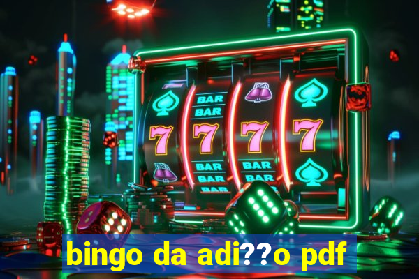 bingo da adi??o pdf