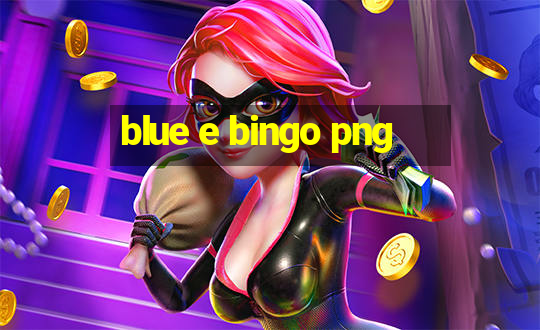 blue e bingo png