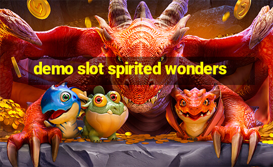 demo slot spirited wonders