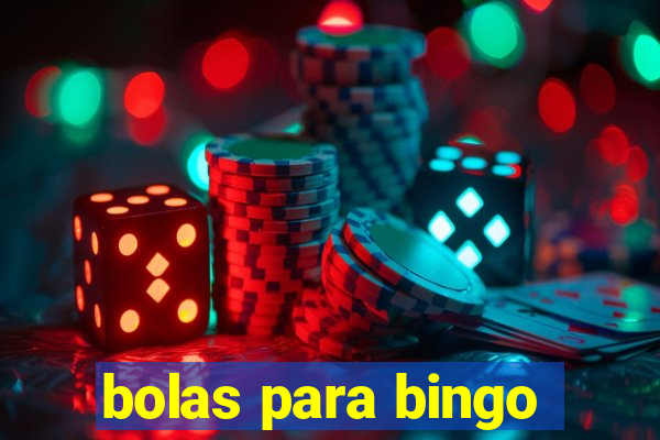 bolas para bingo