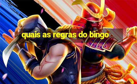 quais as regras do bingo