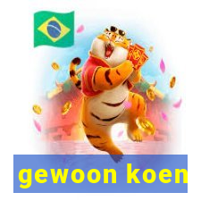 gewoon koen