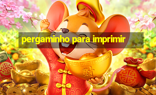 pergaminho para imprimir