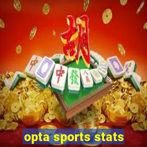 opta sports stats