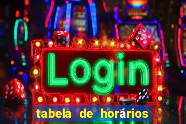 tabela de horários fortune tiger