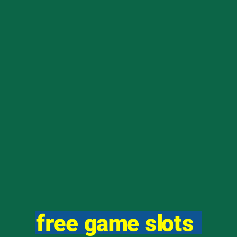 free game slots