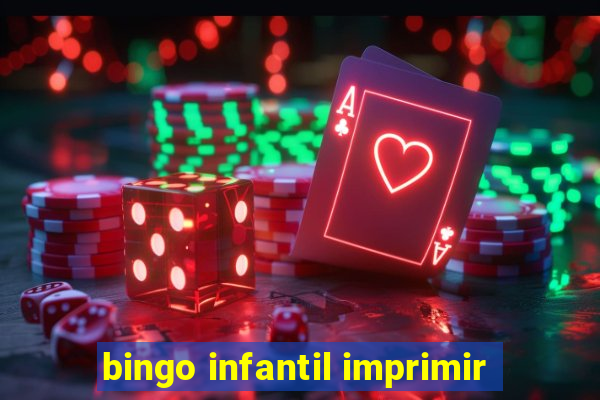 bingo infantil imprimir