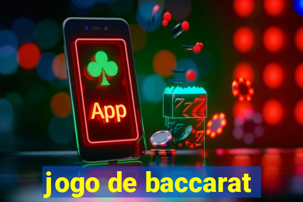 jogo de baccarat