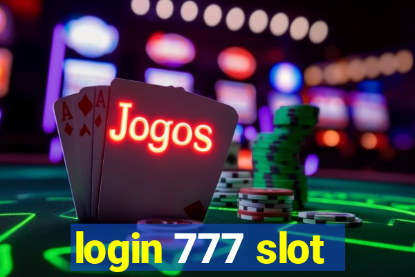 login 777 slot