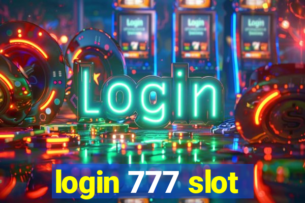 login 777 slot