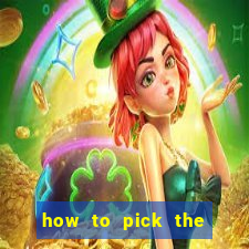 how to pick the right slot machine to win