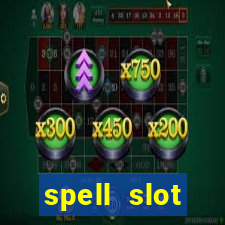 spell slot calculator 5e