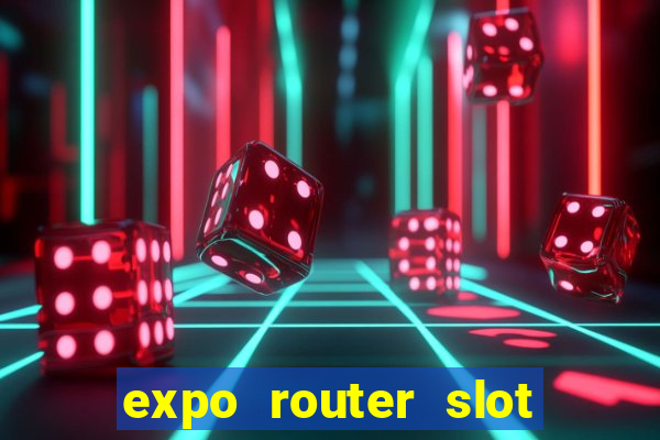 expo router slot vs stack