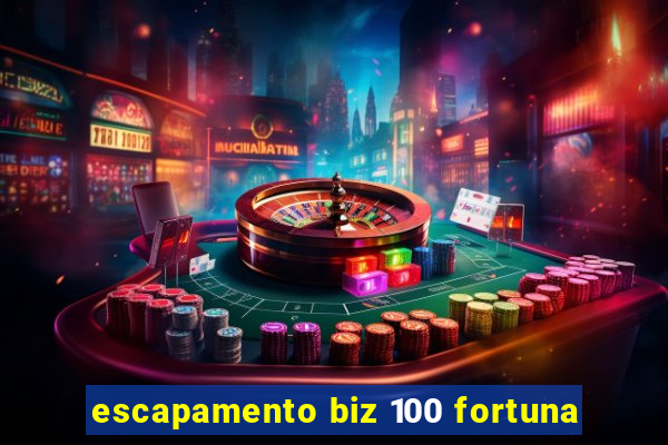 escapamento biz 100 fortuna