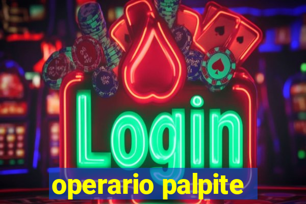 operario palpite