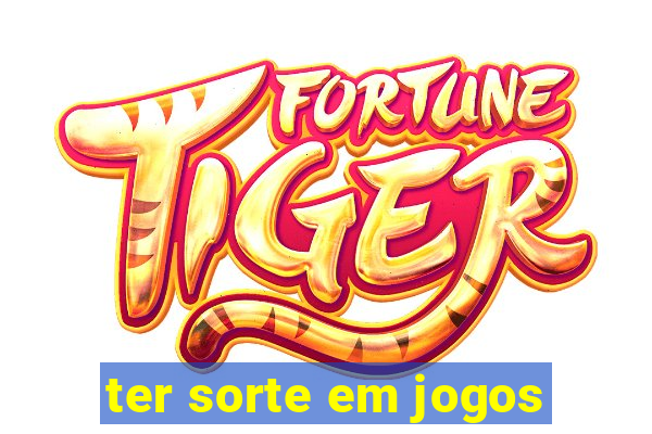 ter sorte em jogos