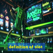 definition of slot