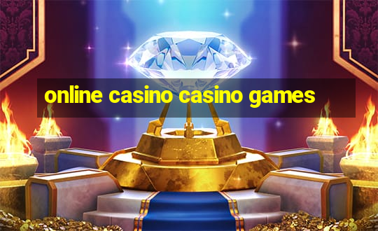 online casino casino games