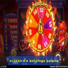 cruzeiro x botafogo palpite