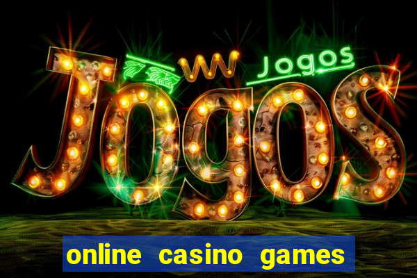 online casino games for real cash