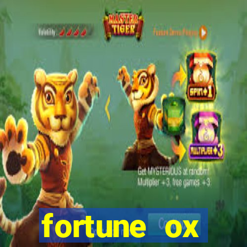 fortune ox horários pagantes