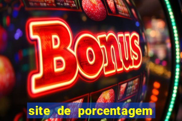 site de porcentagem de jogos pg slot