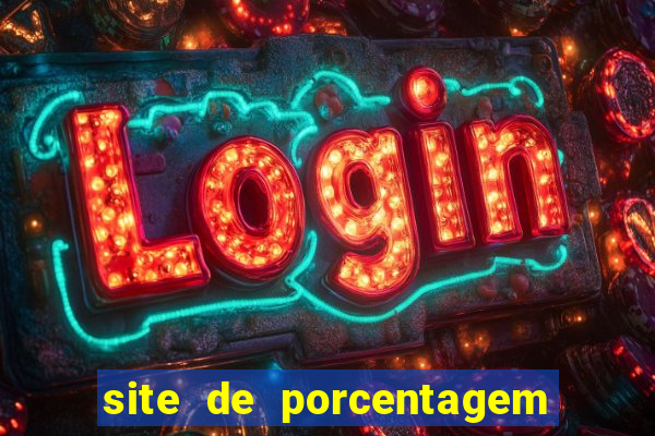 site de porcentagem de jogos pg slot