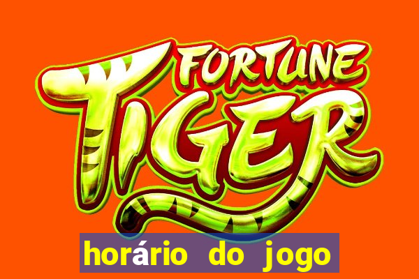 horário do jogo do flu