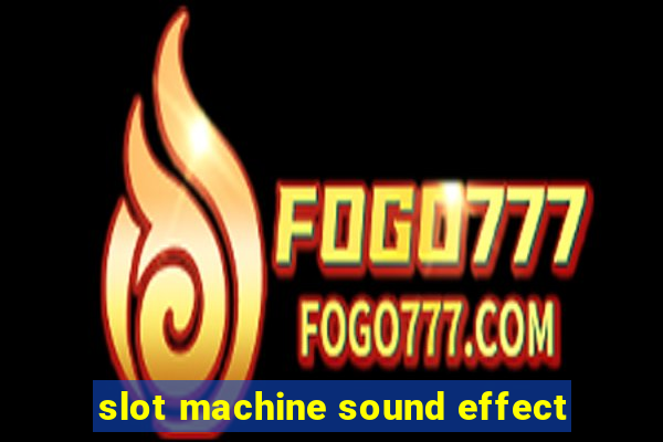 slot machine sound effect