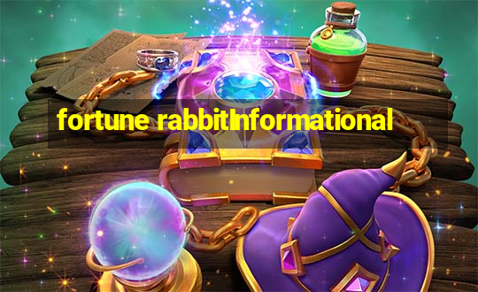 fortune rabbitInformational