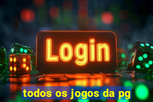 todos os jogos da pg