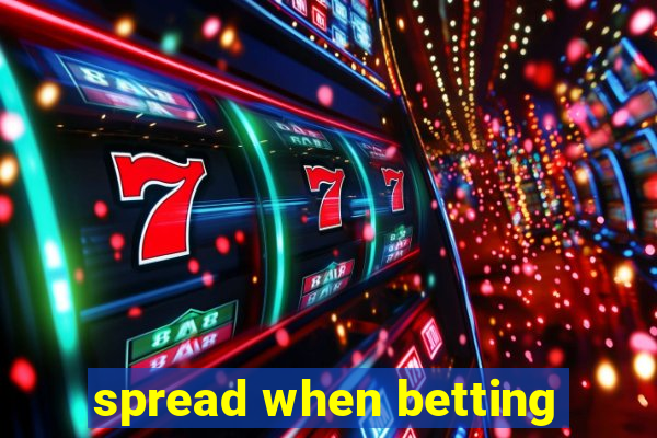 spread when betting