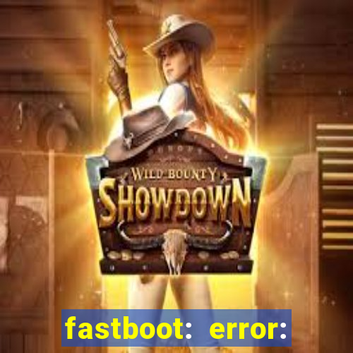 fastboot: error: failed to identify current slot