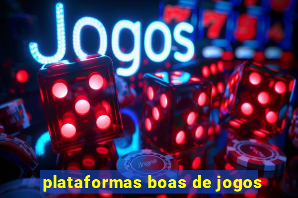 plataformas boas de jogos