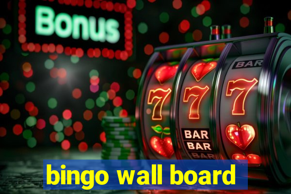 bingo wall board