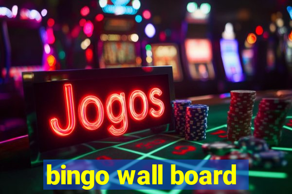 bingo wall board