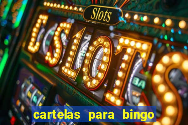 cartelas para bingo da multiplica??o