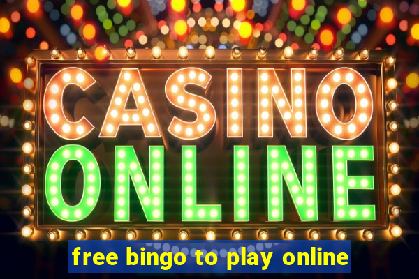 free bingo to play online