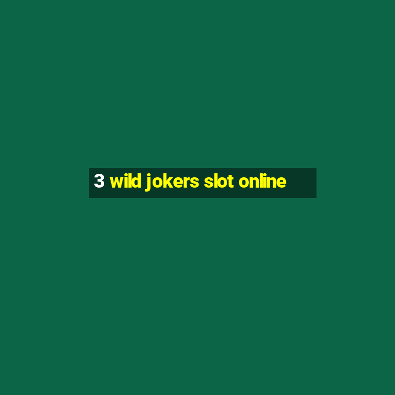 3 wild jokers slot online