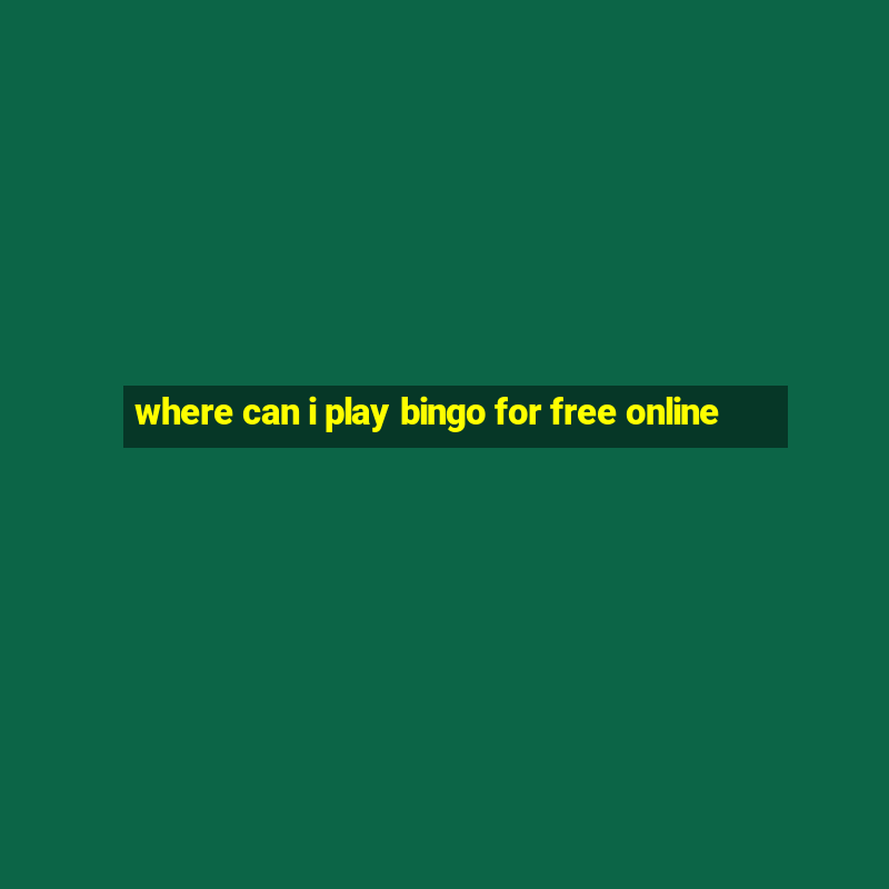 where can i play bingo for free online