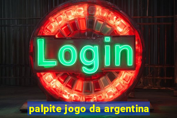 palpite jogo da argentina