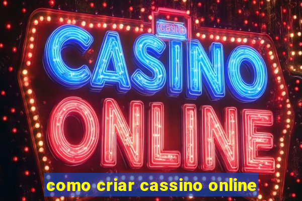 como criar cassino online