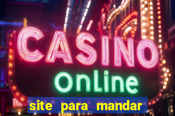 site para mandar cartas para presos