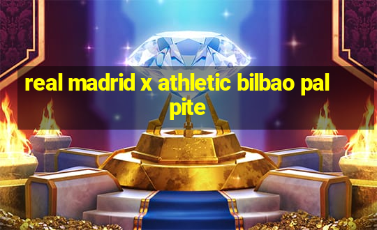 real madrid x athletic bilbao palpite